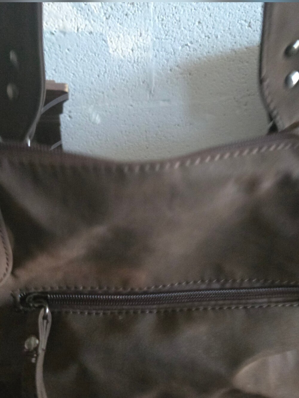 DARK BROWN VINTAGE FALL BAG